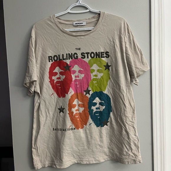 Daydreamer Rolling Stones boyfriend Tee - Picture 3 of 6